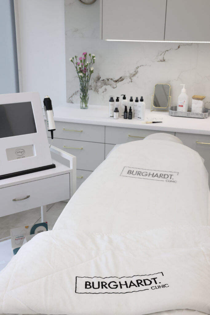 Stanowisko zabiegowe Burghardt.Clinic — sprzęt do zabiegów kosmetologicznych
